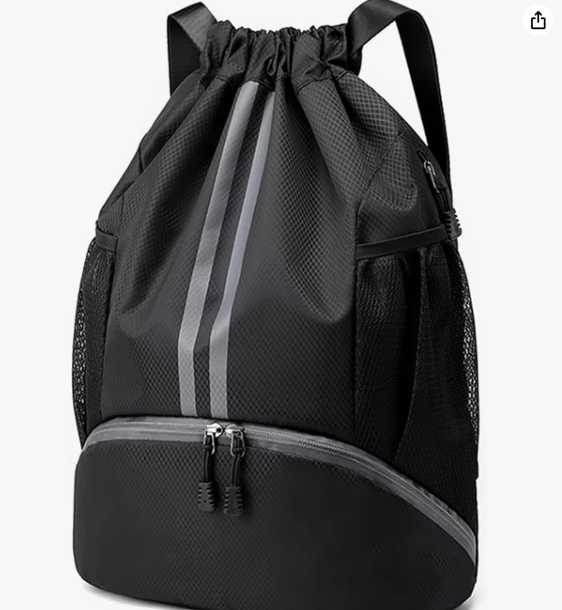 Leosportz Sports Drawstring Bag Backpack